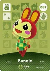 Carátula de Bunnie #087 [Animal Crossing Series 1]