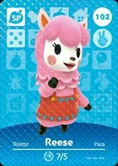 Carátula de Reese #102 [Animal Crossing Series 2]