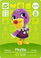 Carátula de Phyllis #205 [Animal Crossing Series 3]