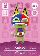 Carátula de Stinky #259 [Animal Crossing Series 3]