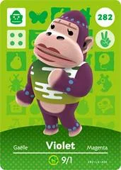 Carátula de Violet #282 [Animal Crossing Series 3]