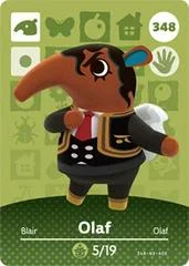 Carátula de Olaf #348 [Animal Crossing Series 4]