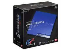Carátula de PlayStation 3 Slim Gran Turismo 5 Titanium Blue 160GB System