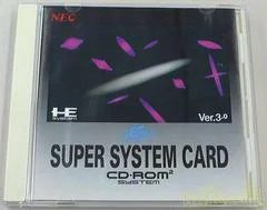 Carátula de CD-ROM2 Super System Card Ver.3.0