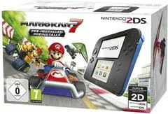 Carátula de Nintendo 2DS Black + Blue [Mario Kart 7 Pre-installed]