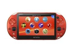 Carátula de Playstation Vita Slim Metallic Red