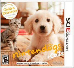 Carátula de Nintendogs + Cats: Golden Retriever & New Friends