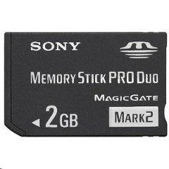 Carátula de 2GB PSP Memory Stick Pro Duo