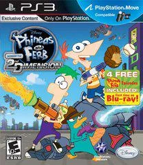 Carátula de Phineas and Ferb: Across the 2nd Dimension