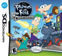 Carátula de Phineas and Ferb: Across the 2nd Dimension