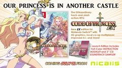 Carátula de Code of Princess EX [Launch Edition]