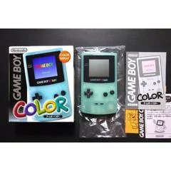 Carátula de Gameboy Color Limited Edition Ice Blue