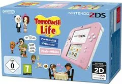 Carátula de Nintendo 2DS Pink + White [Tomodachi Life Pre-installed]
