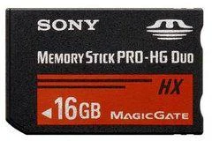 Carátula de 16GB PSP Memory Stick Pro Duo