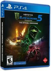Carátula de Monster Energy Supercross 5