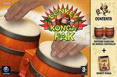 Carátula de Donkey Konga Pak