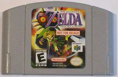 Carátula de Zelda Majora's Mask [Not for Resale Gray]