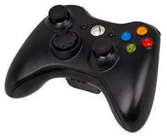 Carátula de Black Xbox 360 Wireless Controller