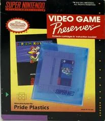 Carátula de Super Nintendo Video Game Preserver Case