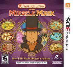 Carátula de Professor Layton and The Miracle Mask