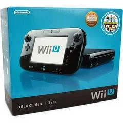 Carátula de Wii U Console Deluxe Black 32GB