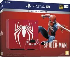 Carátula de Playstation 4 Pro 1TB Spiderman Console