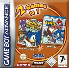 Carátula de 2 Games in 1: Sonic Battle & Sonic Pinball