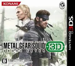 Carátula de Metal Gear Solid 3D: Snake Eater