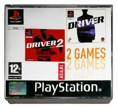Carátula de 2 Games Driver + Driver 2