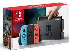 Carátula de Nintendo Switch with Blue and Red Joy-con