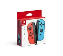 Carátula de Joy-Con Neon Red & Neon Blue