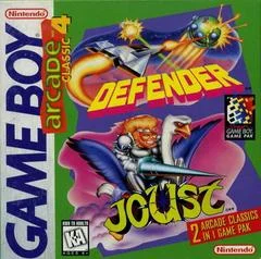 Carátula de Arcade Classic 4: Defender and Joust