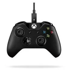 Carátula de Xbox One Black Wired Controller