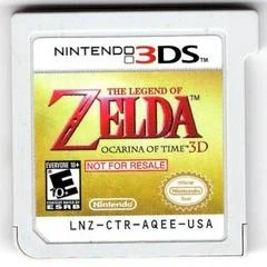 Carátula de Zelda Ocarina of Time 3D [Not for Resale]