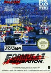Carátula de Formula 1 Sensation