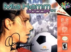 Carátula de Mia Hamm Soccer 64