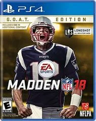 Carátula de Madden NFL 18 [GOAT Edition]
