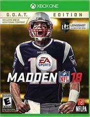Carátula de Madden NFL 18 [GOAT Edition]