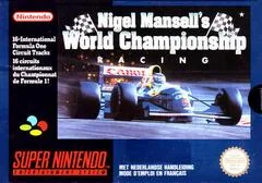 Carátula de Nigel Mansell's World Championship Racing