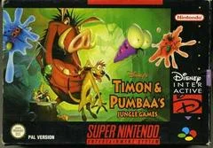 Carátula de Timon and Pumbaa Jungle Games