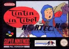 Carátula de Tintin in Tibet