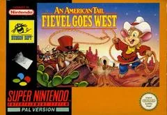 Carátula de An American Tail Fievel Goes West