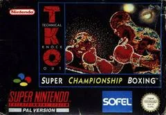 Carátula de TKO Super Championship Boxing