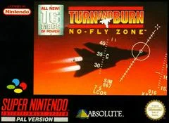 Carátula de Turn and Burn No Fly Zone