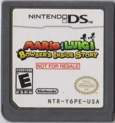 Carátula de Mario & Luigi: Bowser's Inside Story [Not for Resale]