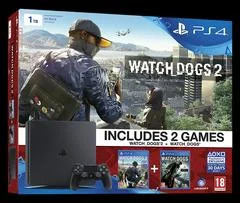 Carátula de Playstation 4 1TB Watch Dogs 2 Bundle