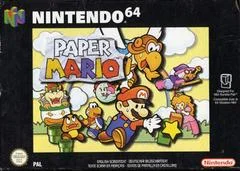 Carátula de Paper Mario