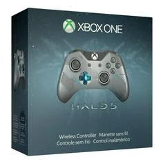 Carátula de Xbox One Halo 5 Silver Wireless Controller