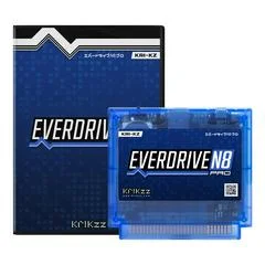 Carátula de EverDrive N8 PRO Fami [Transparent Blue]
