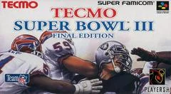 Carátula de Tecmo Super Bowl III